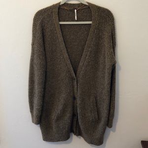 Free people oversized cardigan size XS